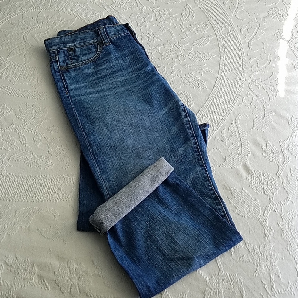 Talbots Boyfriend Fit Jeans, 10 Petite